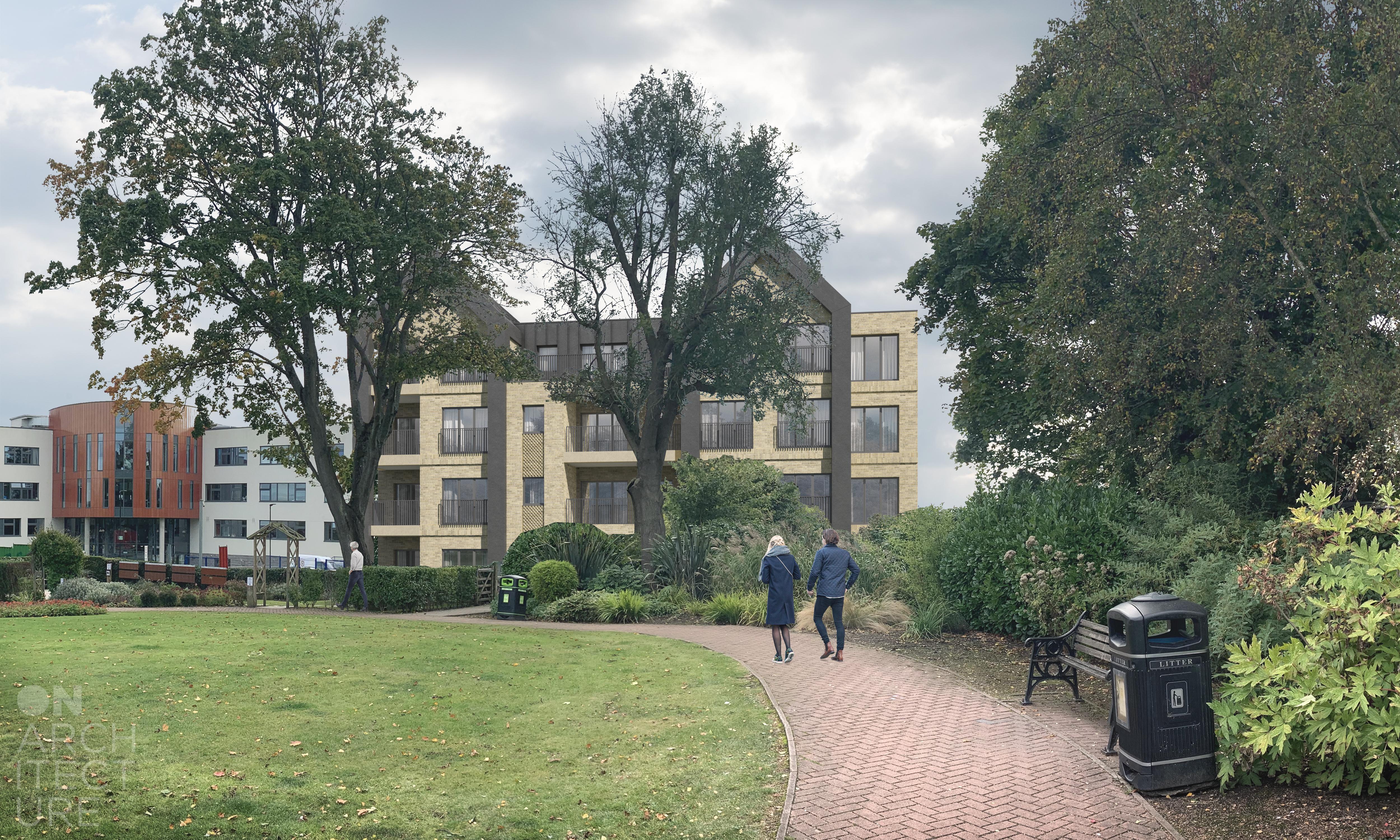 Image entitled Swanton House Concept Exterior Rear